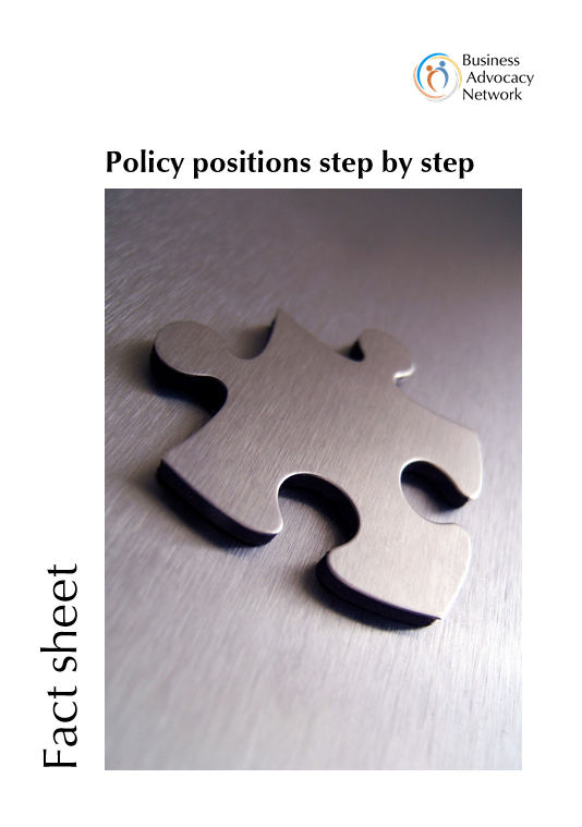 Policy positions